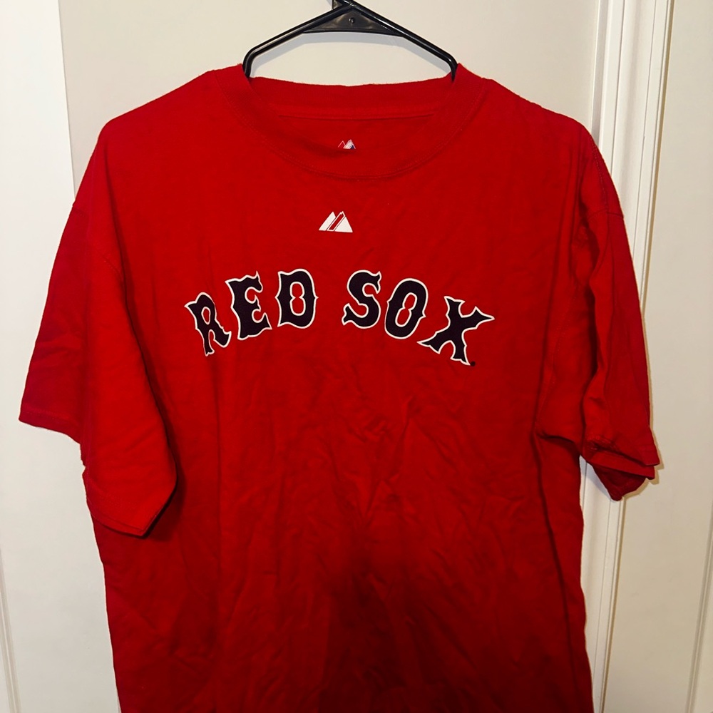 Majestic Red Sox Red T-Shirt